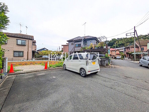 接道状況および現場風景　【八王子市寺田町】