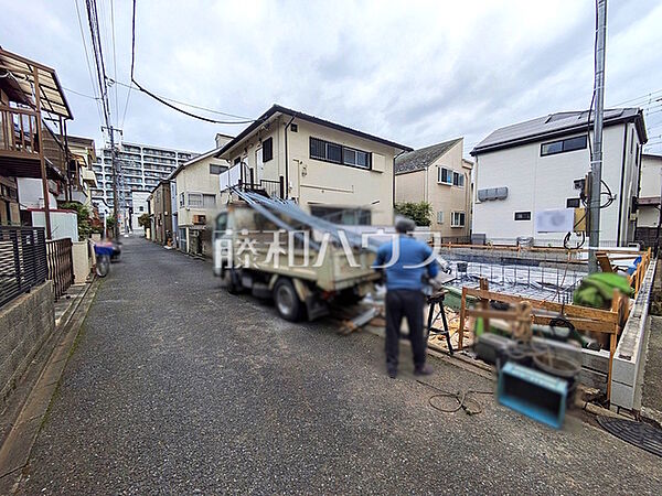 接道状況および現場風景　【西東京市芝久保町4丁目】