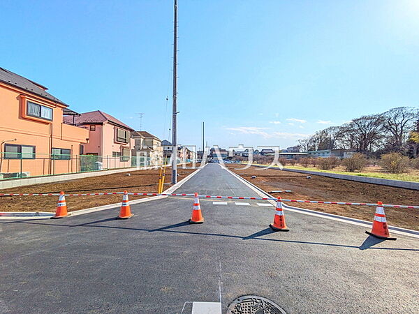 接道状況および現場風景　【小平市小川町1丁目】