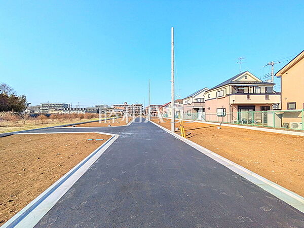 接道状況および現場風景　【小平市小川町1丁目】