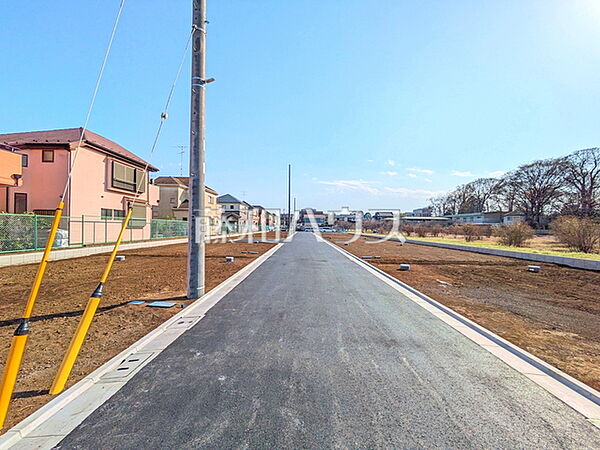 接道状況および現場風景　【小平市小川町1丁目】