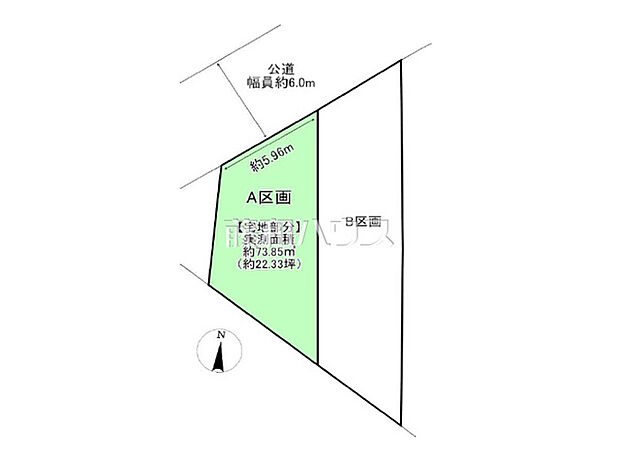 A号地 全体区画図 【西東京市泉町6丁目】 平日のご案内も可能です。まずはお気軽にお問合せ下さいませ。
