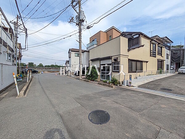 接道状況および現場風景　【志木市本町2丁目】