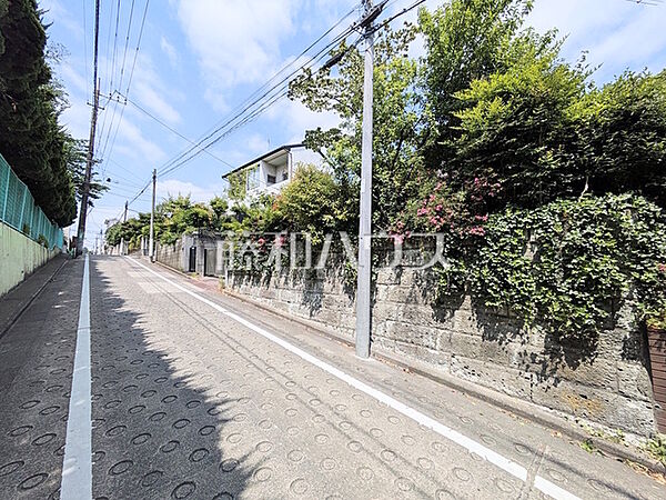接道状況および現場風景　【杉並区善福寺1丁目】