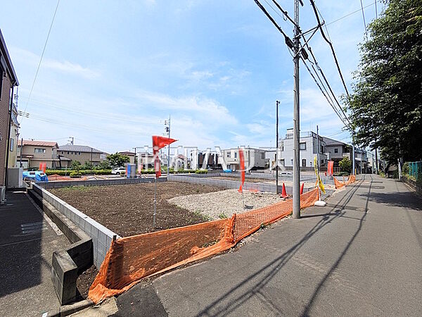 接道状況および現場風景　【府中市清水が丘2丁目】