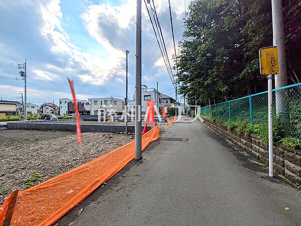 接道状況および現場風景　【府中市清水が丘2丁目】