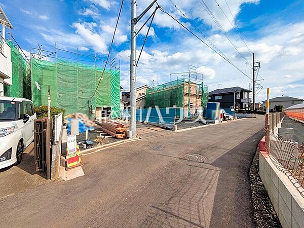 現場風景　【東久留米市前沢1丁目】土日祝はもちろん、平日のご案内も可能です！