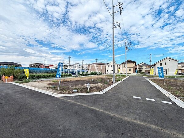 接道状況および現場風景　【小平市小川町2丁目】