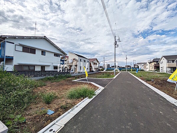 接道状況および現場風景　【小平市小川町2丁目】