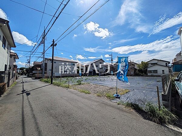 接道状況および現場風景　【小金井市東町1丁目】