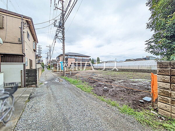 接道状況および現場風景　【小金井市東町2丁目】