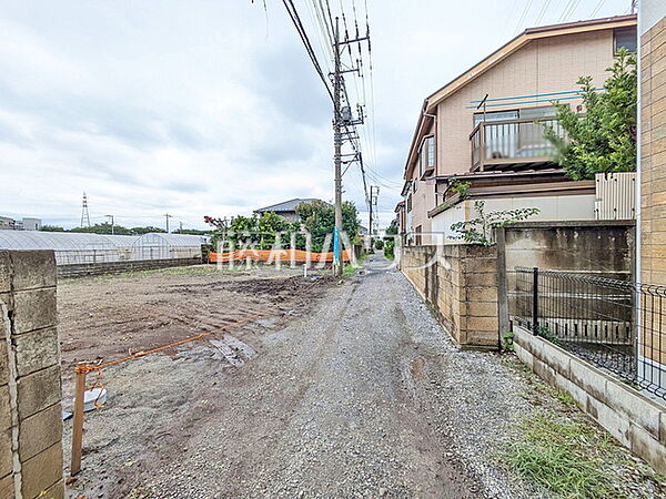 接道状況および現場風景　【小金井市東町2丁目】