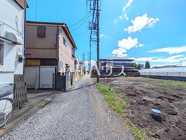 接道状況および現場風景　【小金井市東町2丁目】