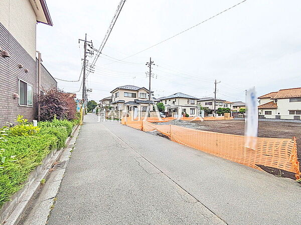 接道状況および現場風景　【小平市上水南町2丁目】