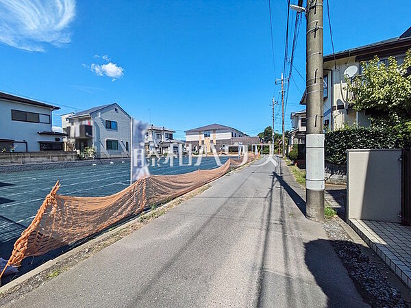接道状況および現場風景　【小平市上水南町2丁目】