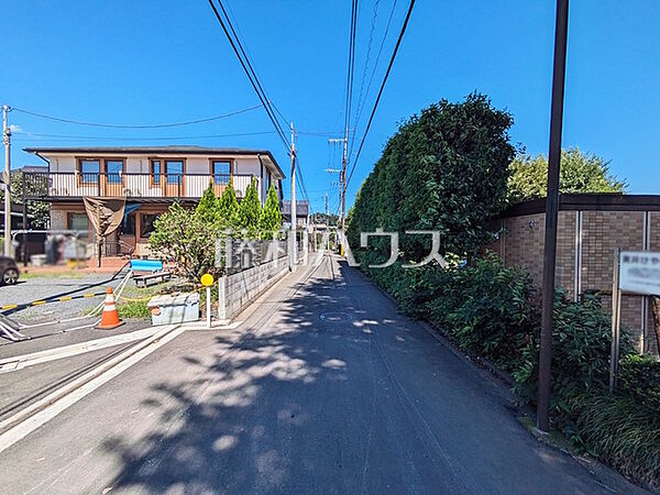 接道状況および現場風景　【小金井市貫井南町4丁目】