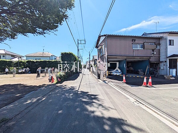 接道状況および現場風景　【小金井市貫井南町4丁目】