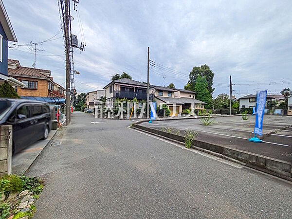 接道状況および現場風景　【小平市上水南町2丁目】