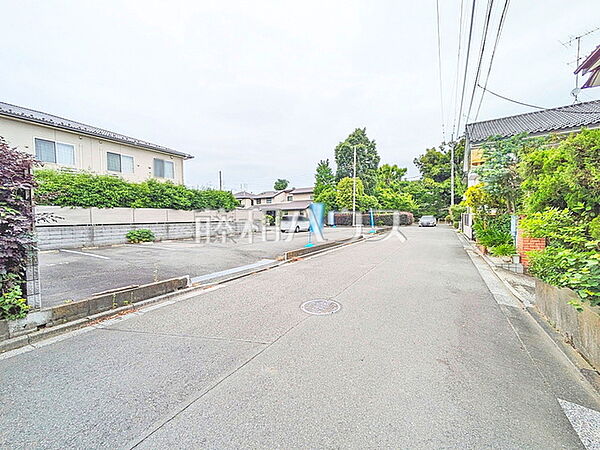 接道状況および現場風景　【小平市上水南町2丁目】