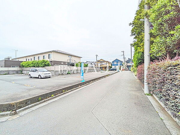 接道状況および現場風景　【小平市上水南町2丁目】