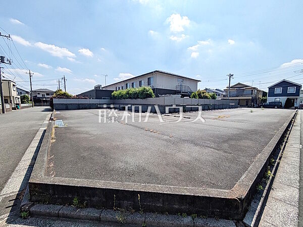 現場風景（現況：駐車場）　【小平市上水南町2丁目】