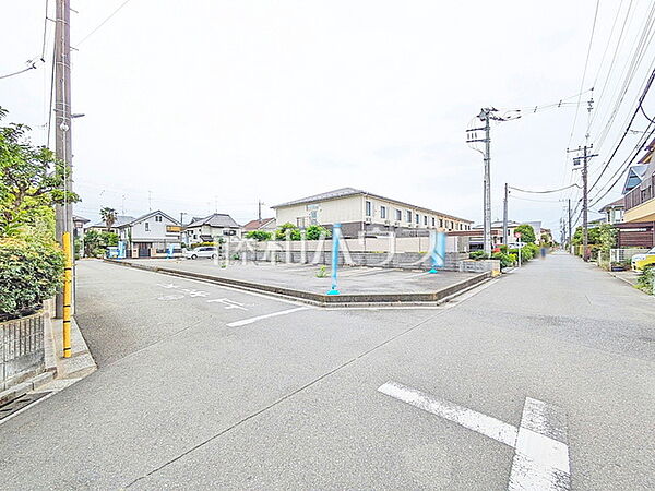 接道状況および現場風景　【小平市上水南町2丁目】