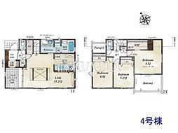 立川市一番町6丁目 全5棟 新築分譲住宅 4号棟