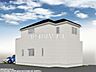 その他：8号地　建物プラン例（北東パース・外観）　【東村山市恩多町5丁目】