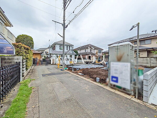 接道状況および現場風景　【小平市花小金井南町3丁目】
