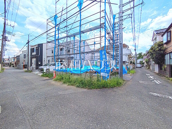 接道状況および現場風景　【小金井市東町1丁目】