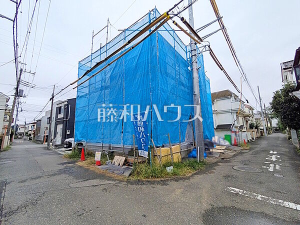 接道状況および現場風景　【小金井市東町1丁目】