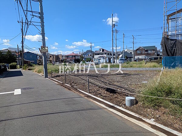 接道状況および現場風景　【立川市砂川町4丁目】