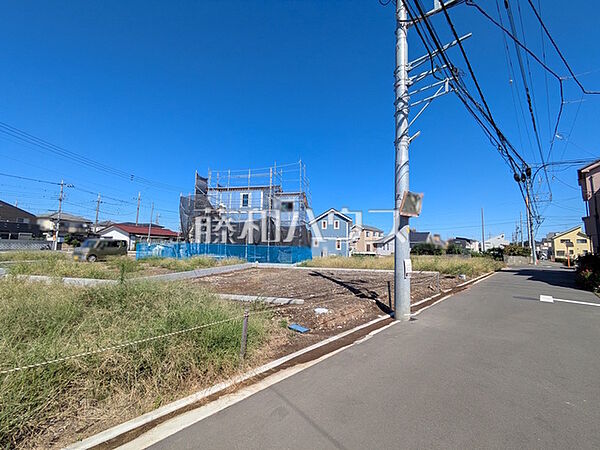 接道状況および現場風景　【立川市砂川町4丁目】