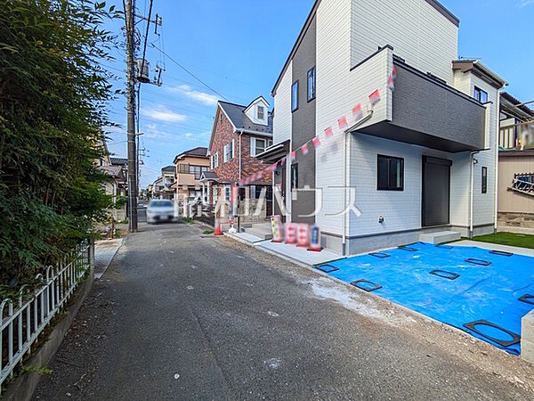 接道状況および現場風景　【小平市小川西町5丁目】