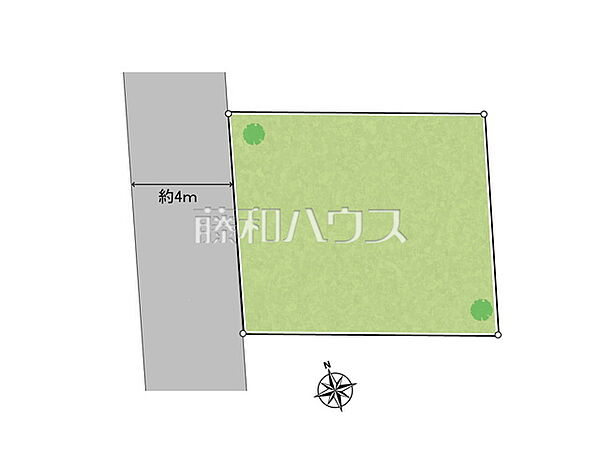 区画図　【小平市小川西町5丁目】