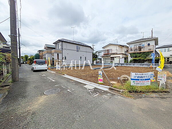 接道状況および現場風景　【狛江市駒井町1丁目】