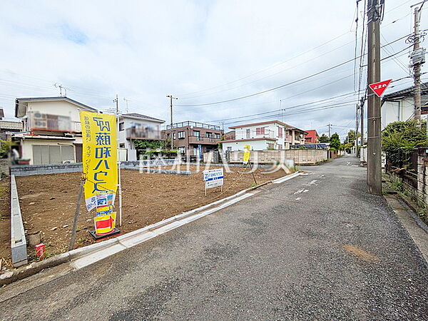 接道状況および現場風景　【狛江市駒井町1丁目】