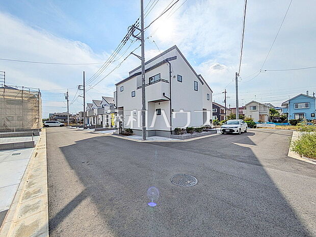 接道状況および現場風景　【国分寺市北町4丁目】