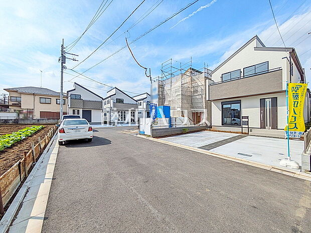接道状況および現場風景　【国分寺市北町4丁目】