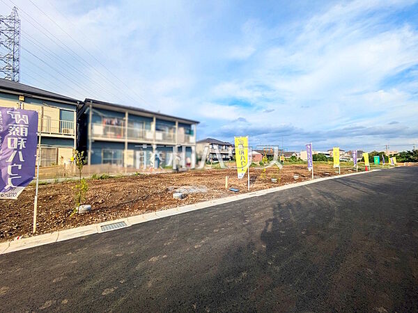 接道状況および現場風景　【府中市白糸台4丁目】