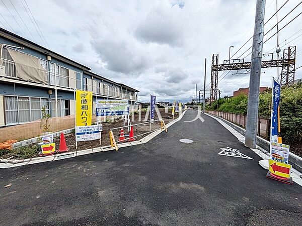 ≪接道状況≫　家族みんなで創る、楽しむ、自由設計分譲地！　【府中市白糸台4丁目】