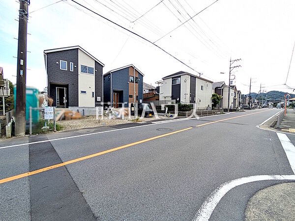 接道状況および現場風景　【八王子市下恩方町】