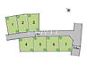区画図：【3号地】全体区画図　【朝霞市膝折町4丁目】