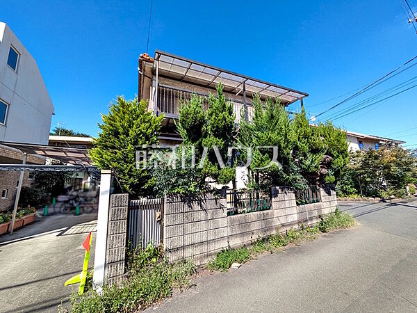 2号地　現地写真(現況：古屋あり)　【小金井市関野町2丁目】