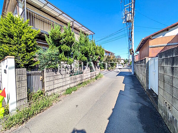 接道状況および現場風景　【小金井市関野町2丁目】