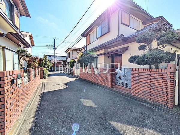 接道状況および現場風景　【小金井市関野町2丁目】