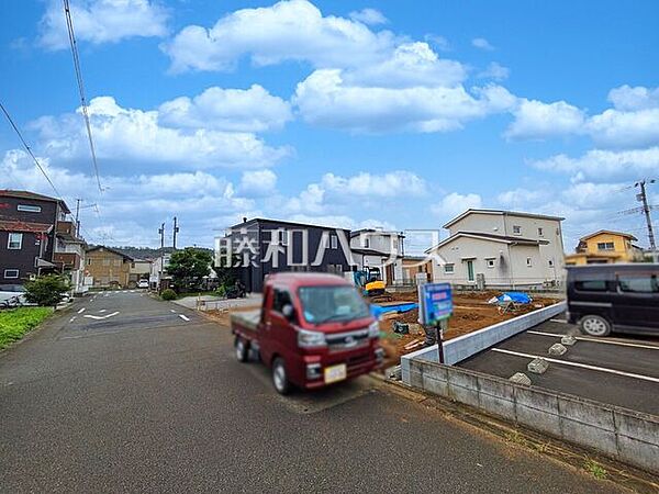 接道状況および現場風景　【日野市西平山1丁目】