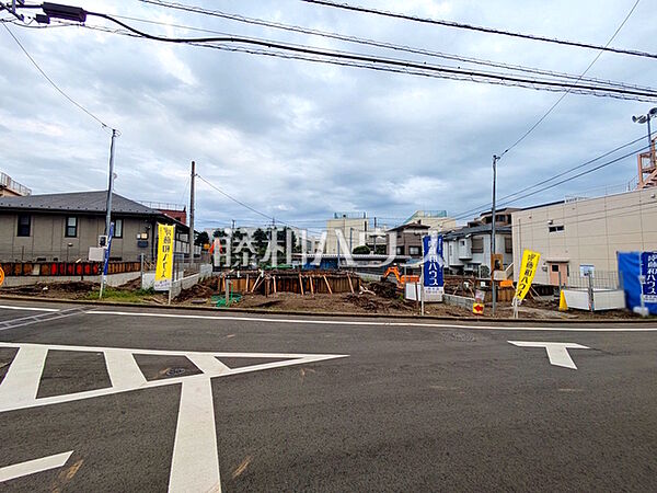 接道状況および現場風景　【府中市小柳町2丁目】