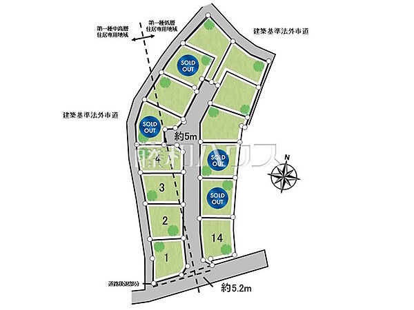 区画図