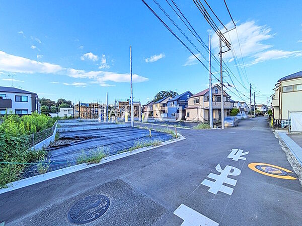 接道状況および現場風景　【昭島市宮沢町2丁目】